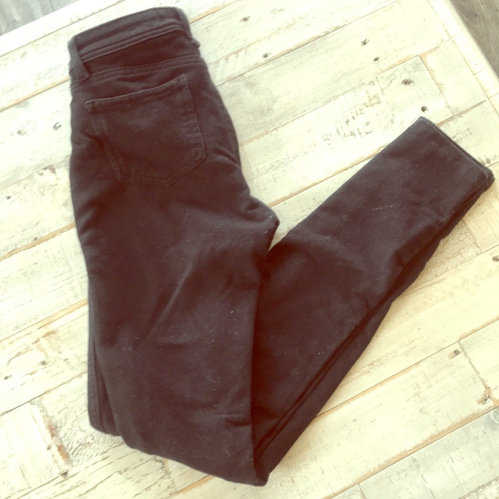 Black jeggings